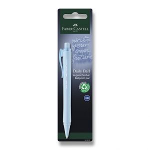Kuličkové pero Faber-Castell Daily Ball - XB, blistr, mix barev