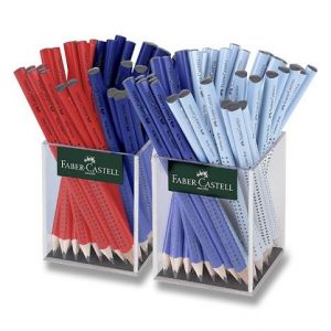 Grafitová tužka Faber-Castell Jumbo Grip - stojánek, 72 ks