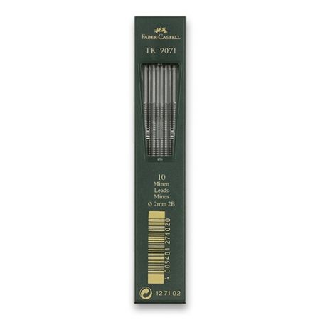 Grafitové tuhy Faber-Castell TK 9071 - 2 mm, tvrdost 2B