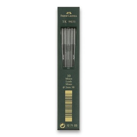 Grafitové tuhy Faber-Castell TK 9071 - 2 mm, tvrdost 3B