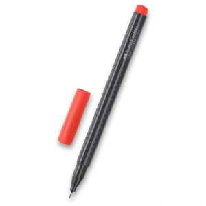 Fineliner Faber-Castell Grip 1516, 0,4 mm - červená