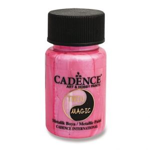 Metalická barva Cadence Twin Magic, 50 ml - modrá/růž.