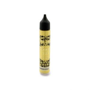 Metalická kontura Cadence, 25 ml - sytá zlatá