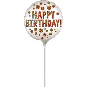Fóliový párty balónek - Happy Birthday