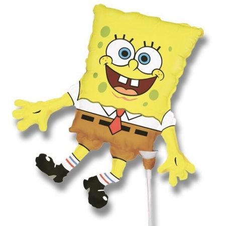 Fóliový party balónek 3D - Sponge Bob
