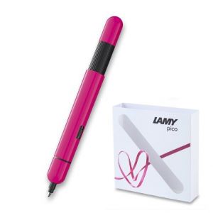 Kapesní kuličkové pero Lamy Pico Neon Pink - valentýnská edice