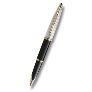 Plnicí pero Waterman Carene Deluxe Black GT - hrot F