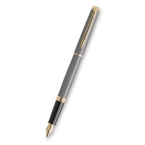 Plnicí pero Waterman Hémisphére The Understated Edit Stone Grey GT - F