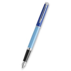 Plnicí pero Waterman Hémisphere Colour Blocking Blue CT - hrot F