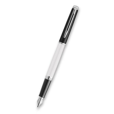 Plnicí pero Waterman Hémisphere Colour Blocking Black & White CT - hrot F