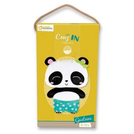 Kreativní sada Avenue Mandarine Dětské šití - panda Gustave