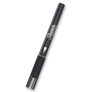 Akrylový popisovač Sharpie Acrylic Marker Brush - světle šedý