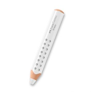 Pastelka Faber-Castell Grippy - bílá