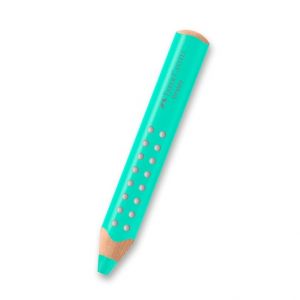 Pastelka Faber-Castell Grippy - tyrkysově zelená