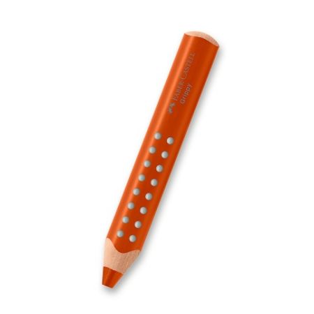 Pastelka Faber-Castell Grippy - hnědá