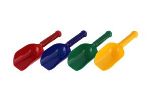 Kupecká lopatka plast 24cm 4 barvy 12m+