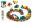 Auto Kid Cars mini plast 10cm 10 druhů Wader