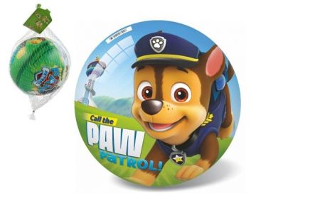 Míč Paw Patrol nafouknutý 14 cm v síťce