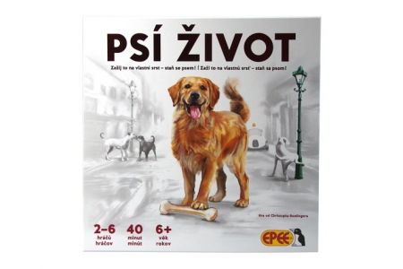 Psí život společenská hra v krabici 29x30x7cm 