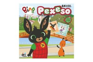 Pexeso v sešitu 64ks Králíček Bing 21,5x21,5cm