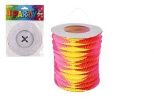 Lampion válec 15cm v sáčku karneval