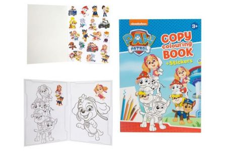 Pracovní sešit se samolepkami Tlapková patrola/Paw patrol 21x30cm