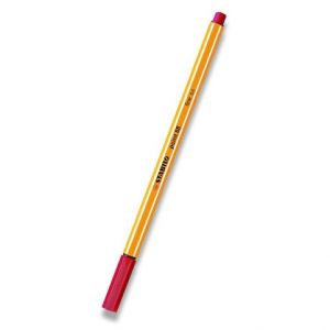 Liner STABILO point 88 - karmínový