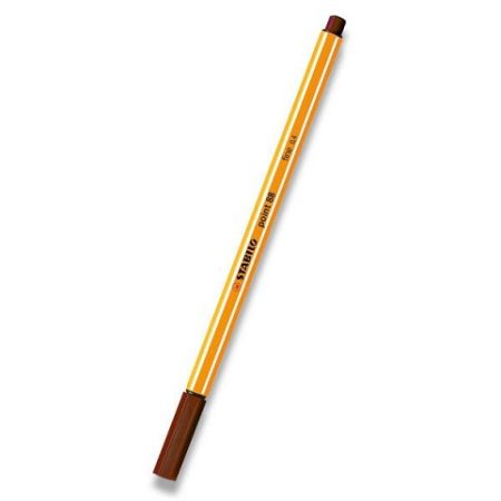 Liner STABILO point 88 - hnědý