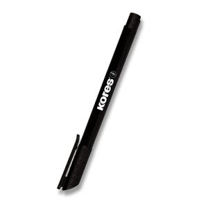 Permanentní popisovač Kores K-Marker tenký - černý