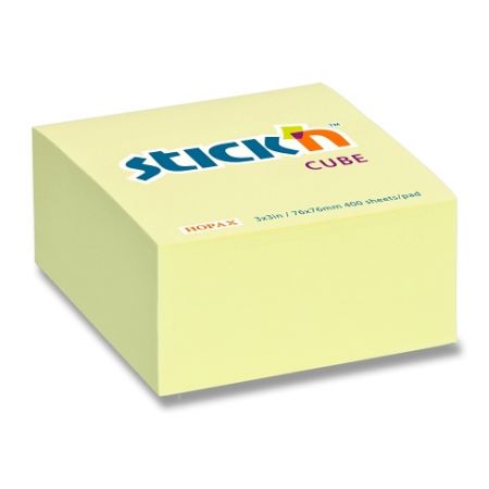 Samolepicí bloček Hopax Stick’n Notes - 76 x 76 mm, 400 listů