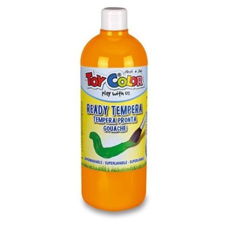 Temperová barva Ready Tempera, 1000 ml - oranžová