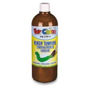 Temperová barva Ready Tempera, 1000 ml - hnědá