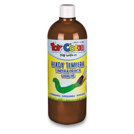 Temperová barva Ready Tempera, 1000 ml - hnědá