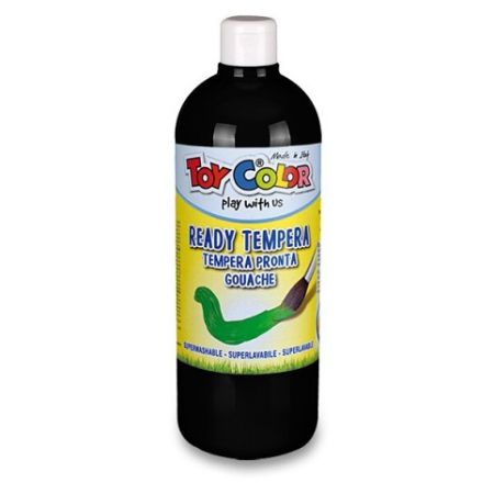 Temperová barva Ready Tempera, 1000 ml - černá