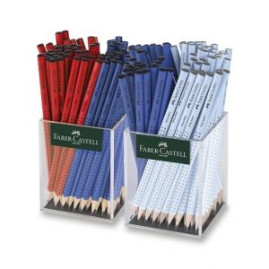 Grafitová tužka Faber-Castell Grip 2001 - stojánek, 144 ks