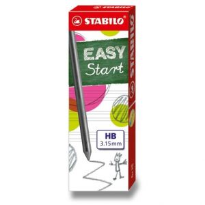 Tuhy STABILO EASYergo 3,15 - tvrdost HB, 6 ks