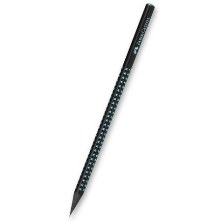Grafitová tužka Faber-Castell Sparkle Midnight Ocean - tvrdost B