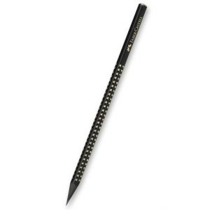 Grafitová tužka Faber-Castell Sparkle Midnight Gold - tvrdost B