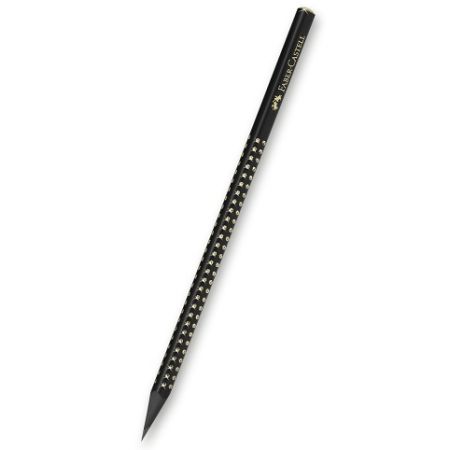 Grafitová tužka Faber-Castell Sparkle Midnight Gold - tvrdost B