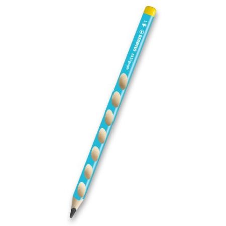 Grafitová tužka STABILO EASYgraph, tvrdost HB (číslo 2), pro leváky - modrá