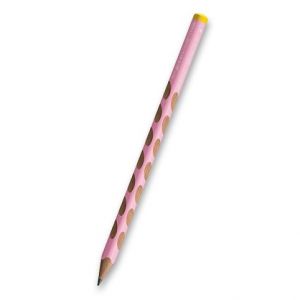 Grafitová tužka STABILO EASYgraph Pastel, pro leváky - růžová