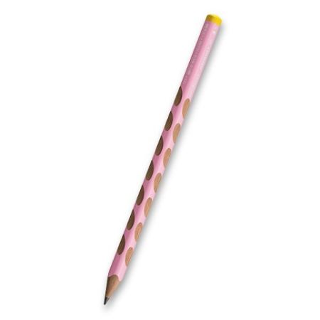 Grafitová tužka STABILO EASYgraph Pastel, pro leváky - růžová