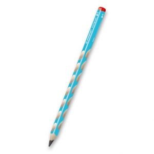 Grafitová tužka STABILO EASYgraph, tvrdost HB (číslo 2), pro praváky - modrá