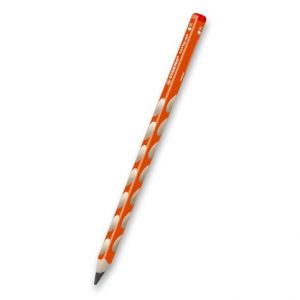 Grafitová tužka STABILO EASYgraph, tvrdost HB (číslo 2), pro praváky - oranžová