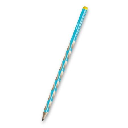 Grafitová tužka STABILO EASYgraph S, tvrdost HB, pro leváky - modrá