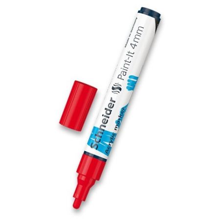 Akrylový popisovač Schneider Paint-It 320 - červená