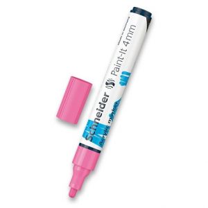 Akrylový popisovač Schneider Paint-It 320 - pastelová růžová