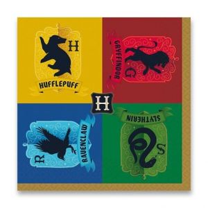 Papírové ubrousky Harry Potter - 33 x 33 cm, 16 ks