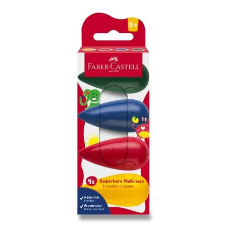 Voskové pastelky do dlaně Faber-Castell - 4 barvy