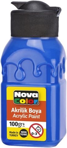 Barva akrylová 100g modrá NC-2012
